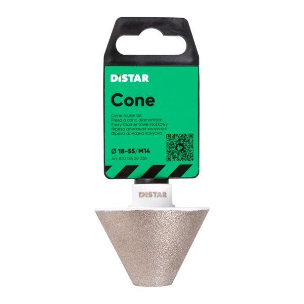 Фреза алмазна конусна Cone 18-55/M14 с 87015424038 фото