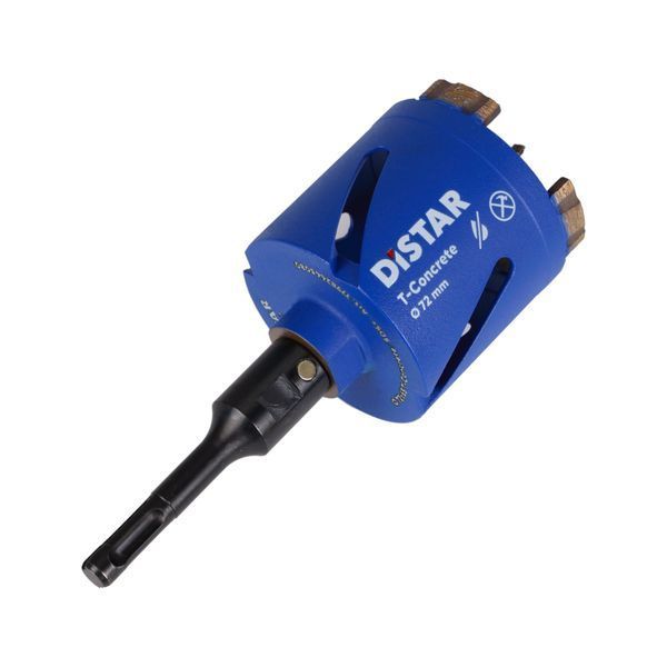 Свердло алмазне Distar DDS-W 72x65-4xМ16 T-Бетон / SDS+ 17982445080 фото