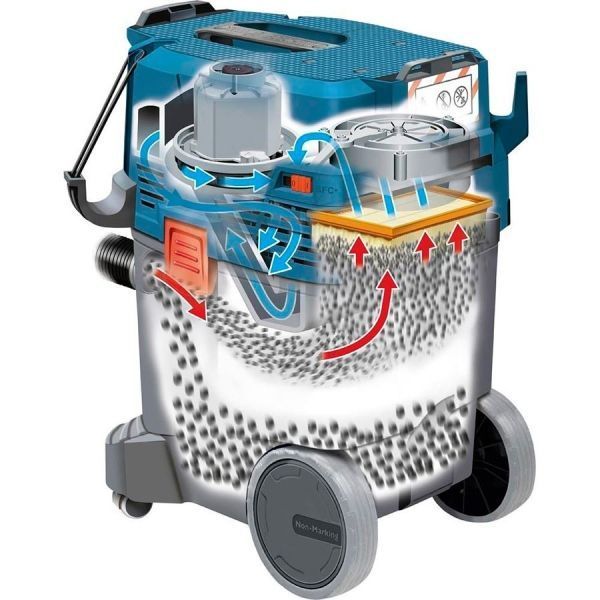 Універсальний пилосос Bosch Professional GAS 35 L AFC із набором насадок для підлоги та щілинною насадкою 06019C3200 фото