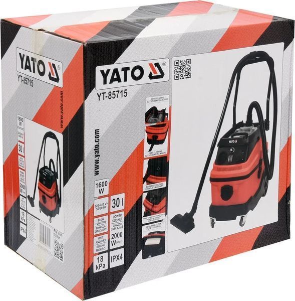 Пилосос промисловий з ручним струшуванням YATO YT-85715 YT-85715 фото