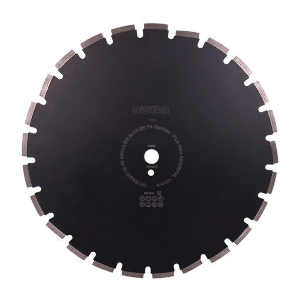 Круг алмазный отрезной 1A1RSS/C1S-W 450x3,8/2,8x25,4-11,5-25-ARP 40x3,8x8+2 R215 Sprinter Plus 12485087028 фото