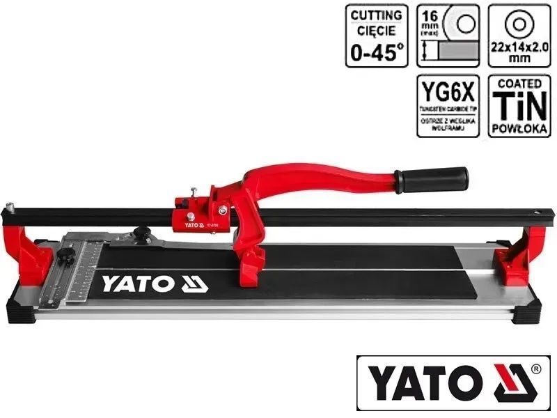 Ручний плиткоріз YATO 800мм  YT-3708 фото