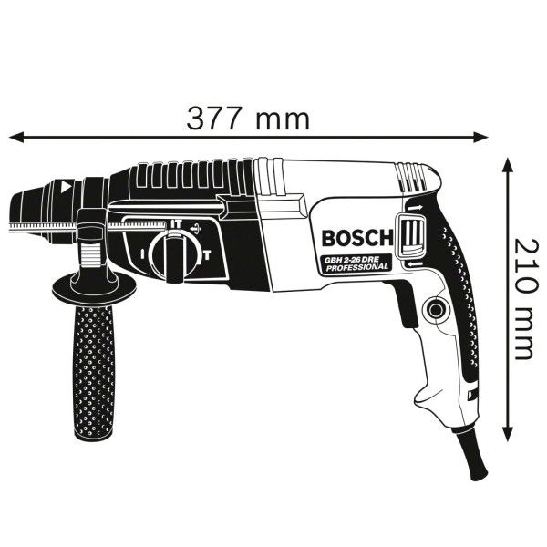 Перфоратор Bosch Professional GBH 2-26 DRE в чемодане 611253708 фото