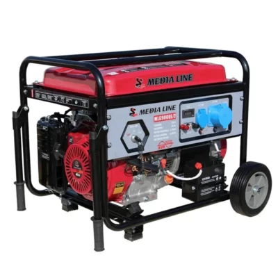 Бензиновий генератор 7,5-8 кВт AGT Media Line MLG9000E/2